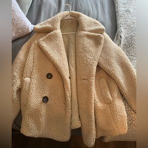 Free people Sherpa coat.